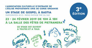 Stage Gospel Bastia 23-24/02/19
